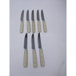 Vintage Corelle Forever Yours 8 Piece Butter Knife Set Hong Kong